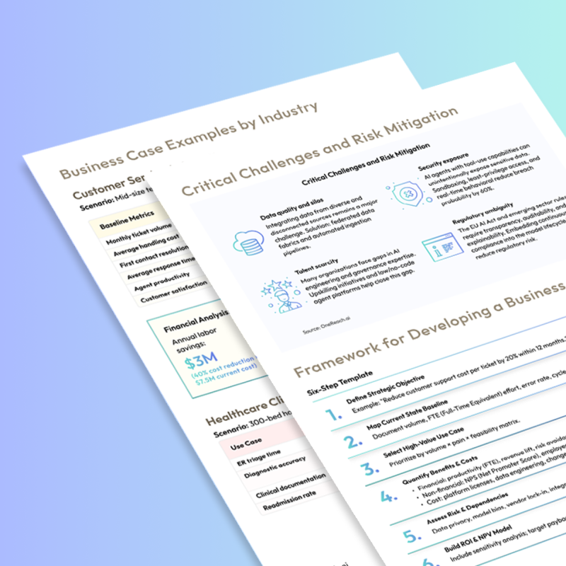 The Business Case for Implementing AI Agents | OneReach.ai Whitepaper